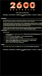 Mobile Screenshot of 2600.org.au